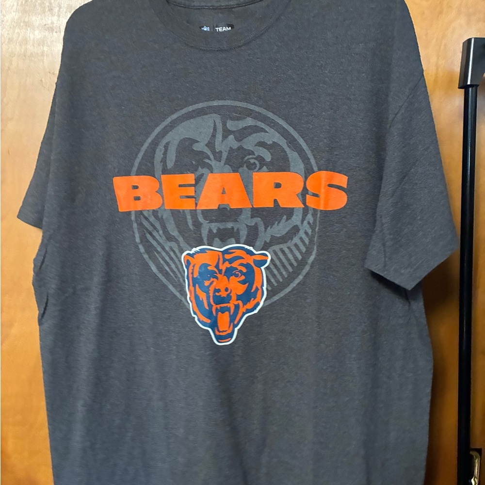 Chicago Bears Men's Gray Graphic T-Shirt XL